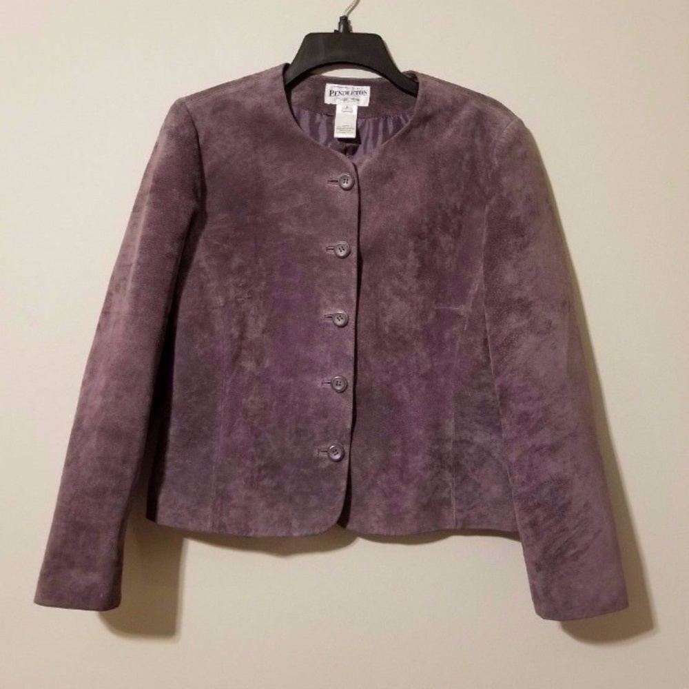Pendleton Women's Suede Jacket Size SP